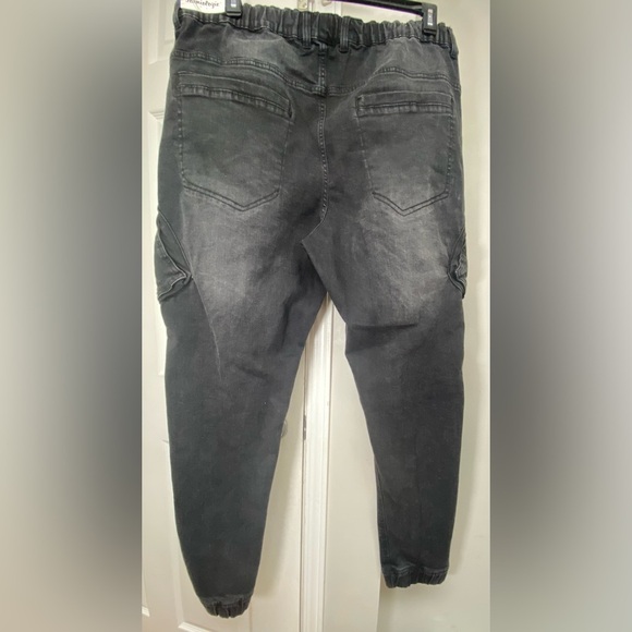 Jeaniology Mens Denim Joggers - Picture 10 of 10